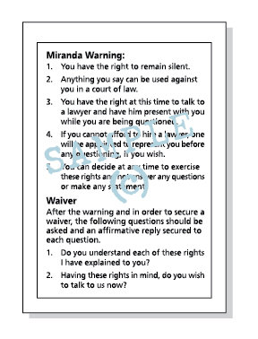 Products | Pocket Deuce | SFST and DUI Investigation Card